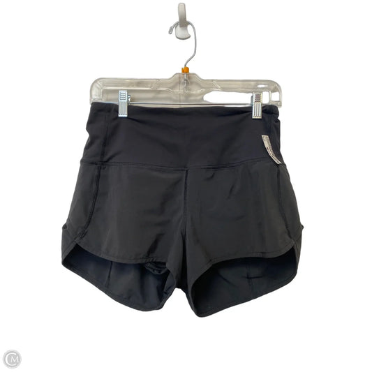Athletic Shorts By Lululemon In Black, Size: 6