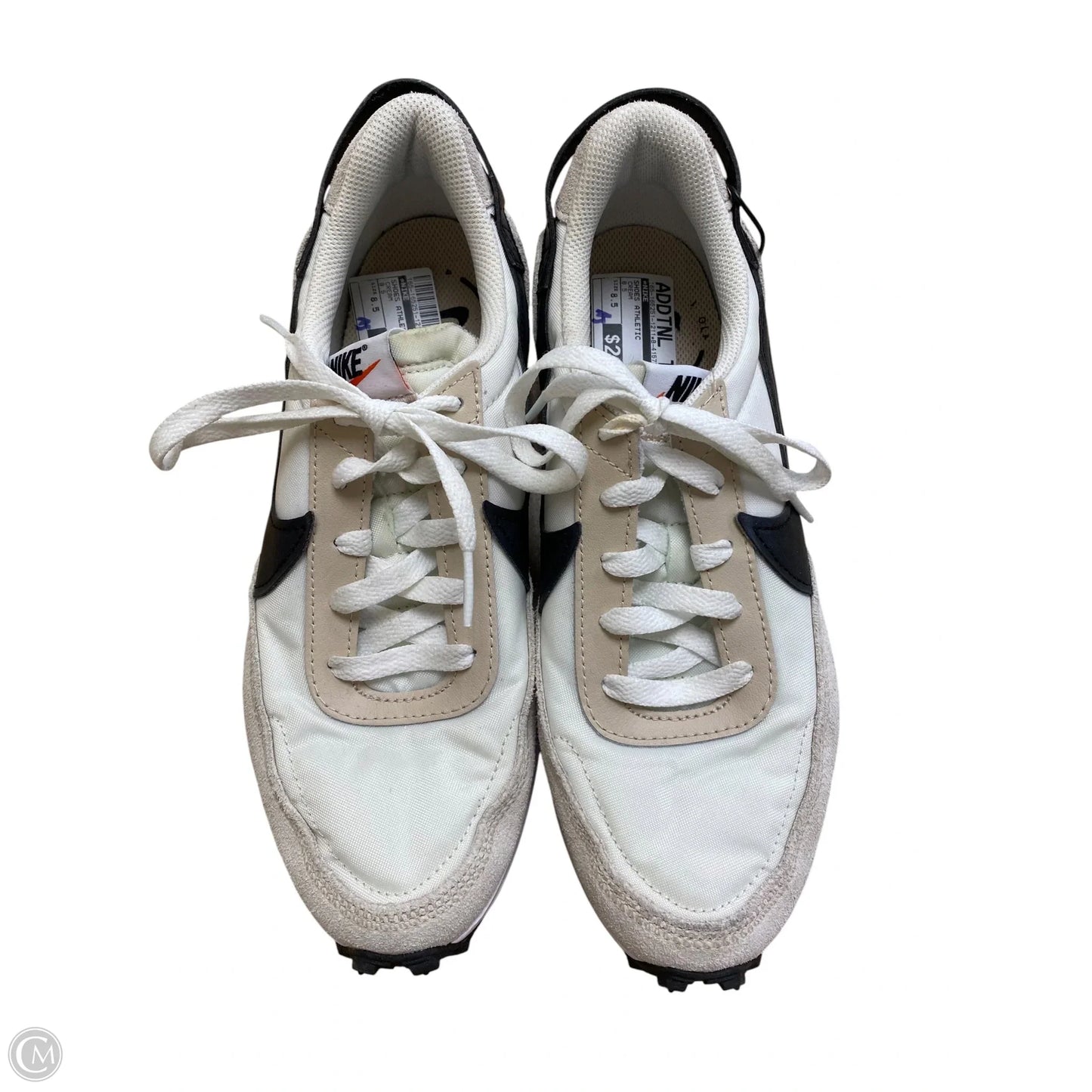 Shoes Athletic By Nike In Cream, Size: 8.5