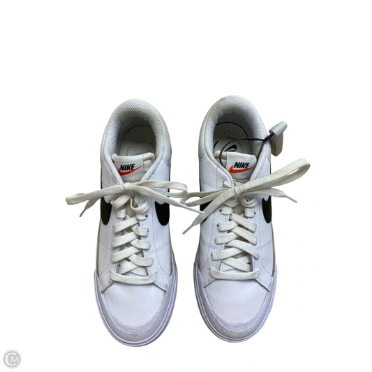 Shoes Athletic By Nike In White, Size: 8.5