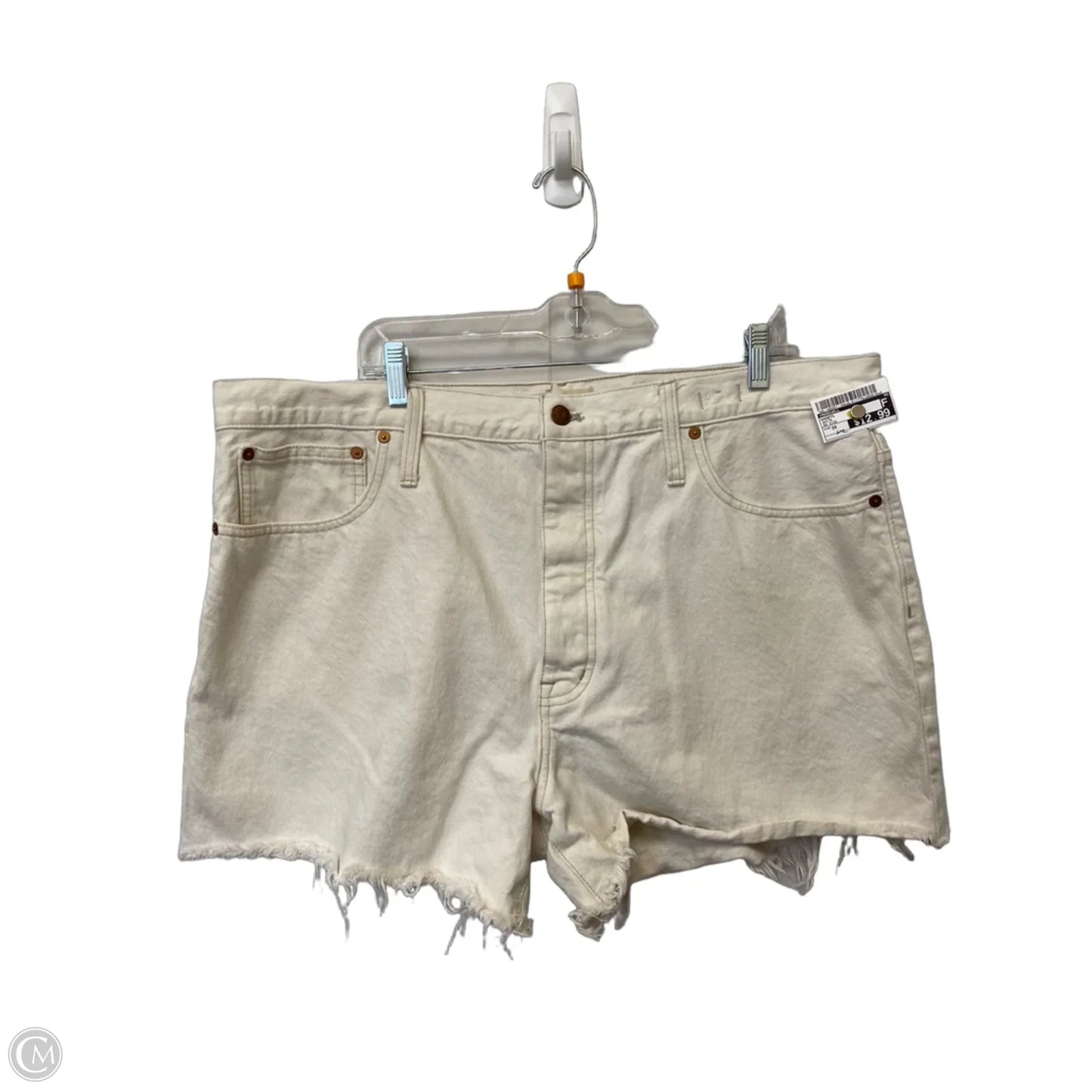 Shorts By Madewell In White, Size: 3x