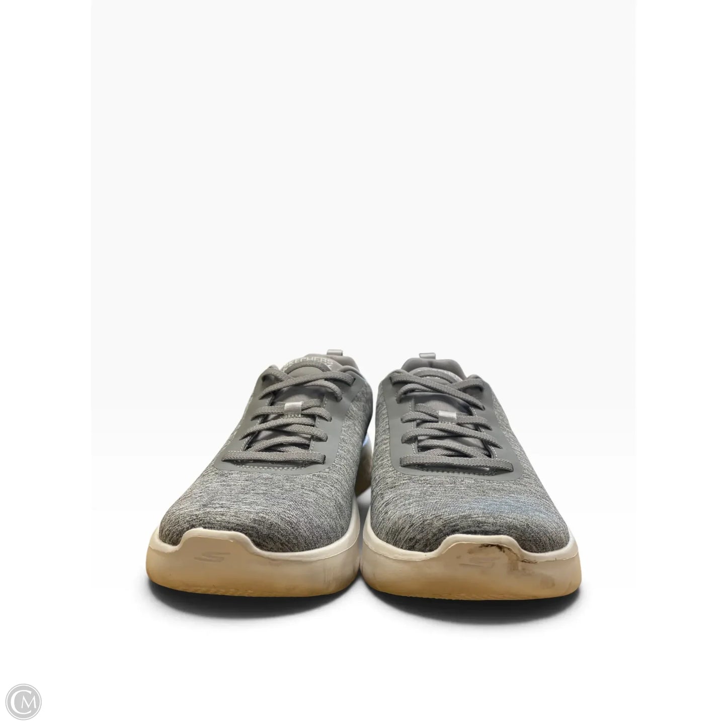 Shoes Sneakers By Skechers In Grey, Size: 7