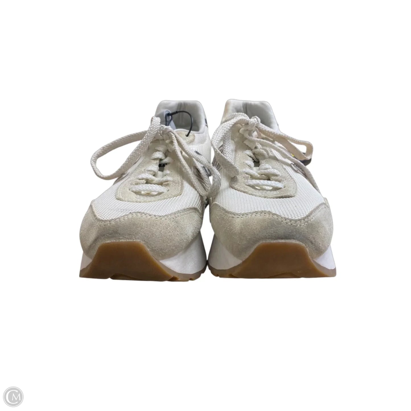 Shoes Sneakers By New Balance In Cream, Size: 8.5