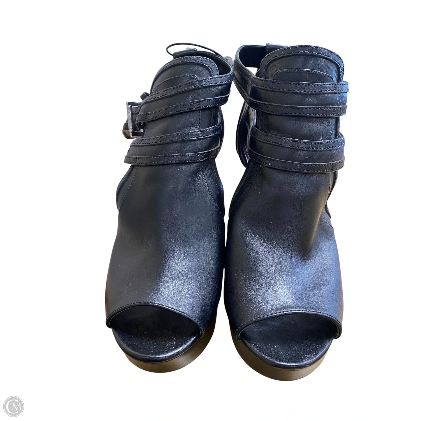 Shoes Heels Wedge By Michael By Michael Kors In Black, Size: 7.5
