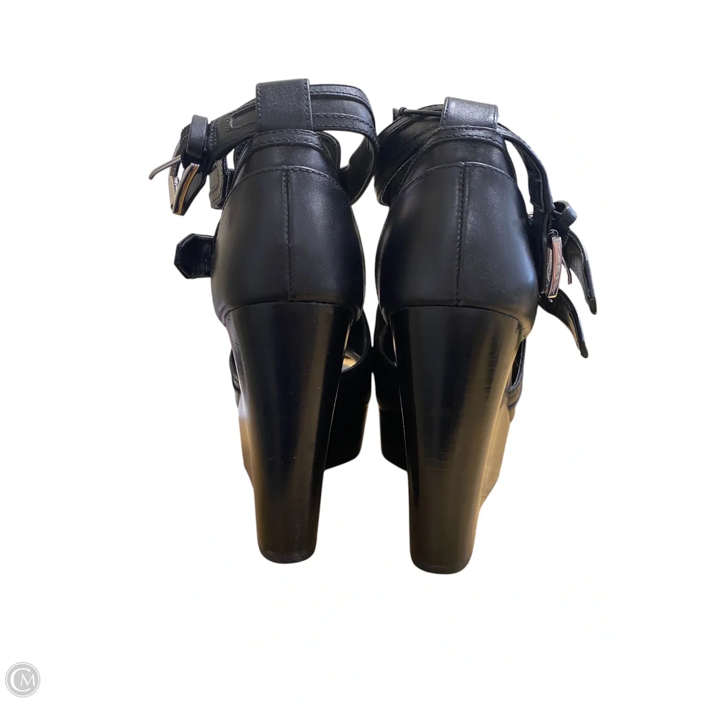 Shoes Heels Wedge By Michael By Michael Kors In Black, Size: 7.5