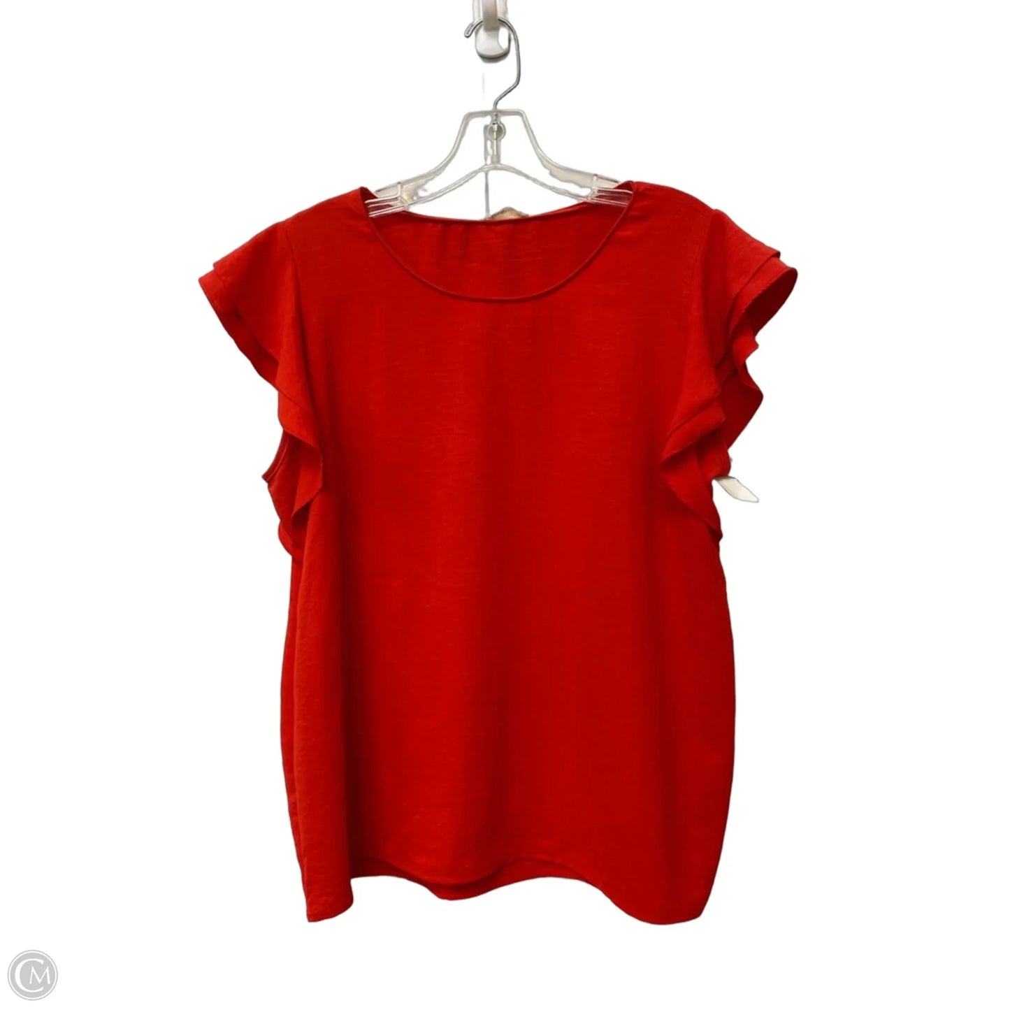 Top Sleeveless By Les Amis In Red, Size: L