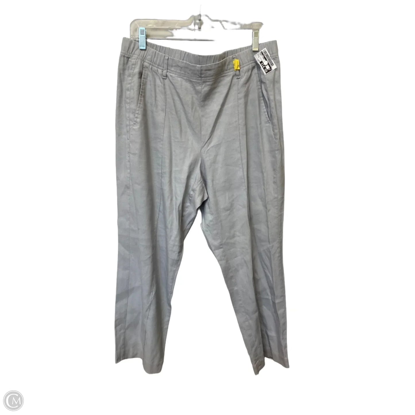 Pants Linen By J. Jill In Grey, Size: L