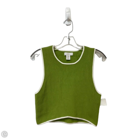 Top Sleeveless By House Of Harlow In Green, Size: M