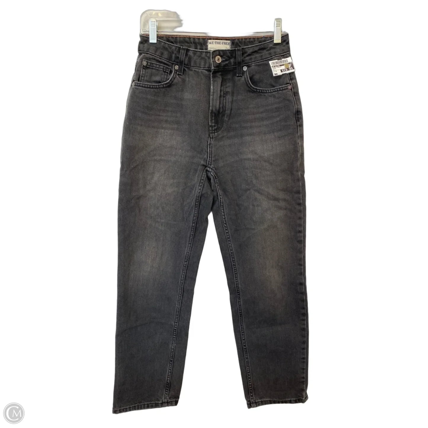 Jeans Straight By We The Free In Black, Size: 6