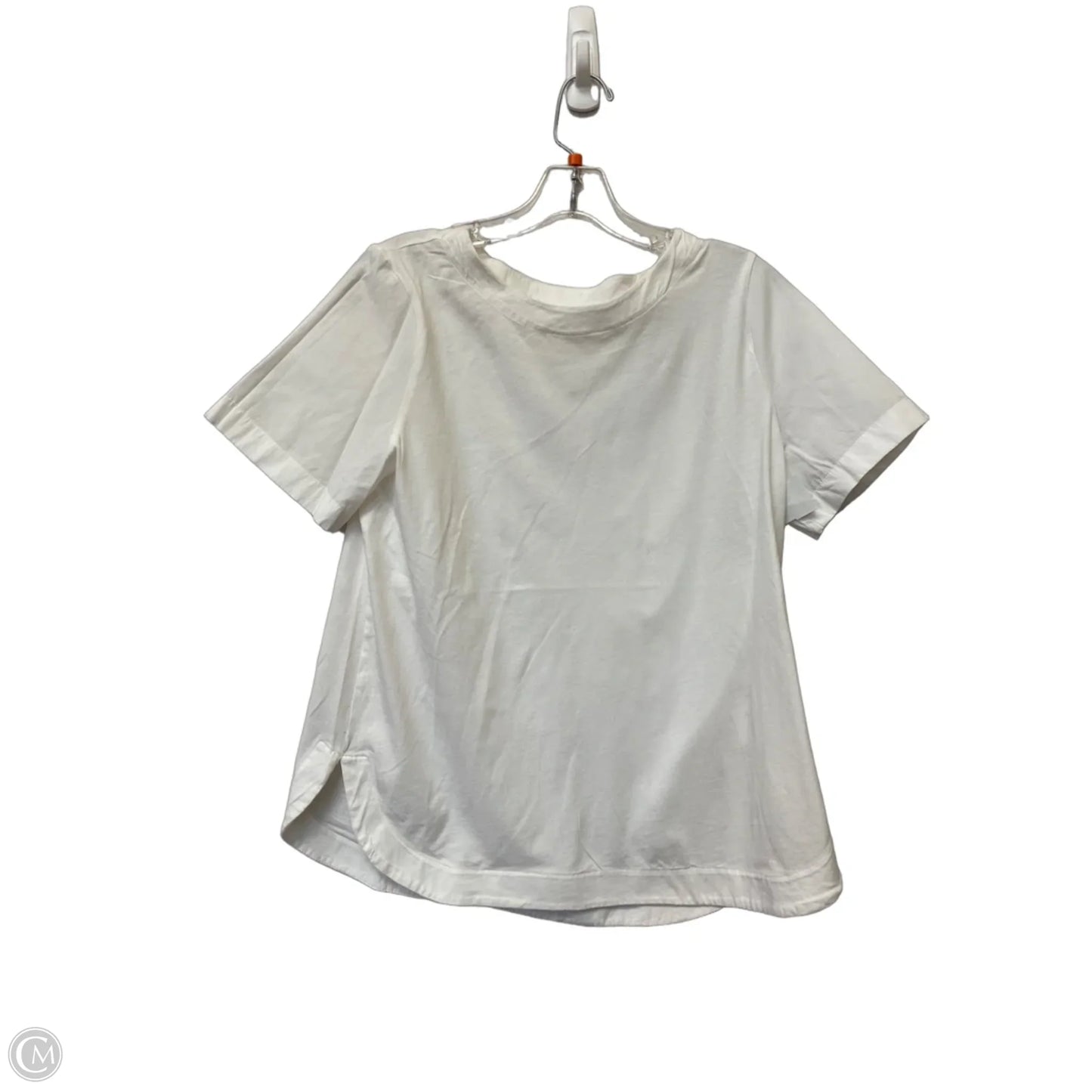 Top Short Sleeve By Maeve In White, Size: S