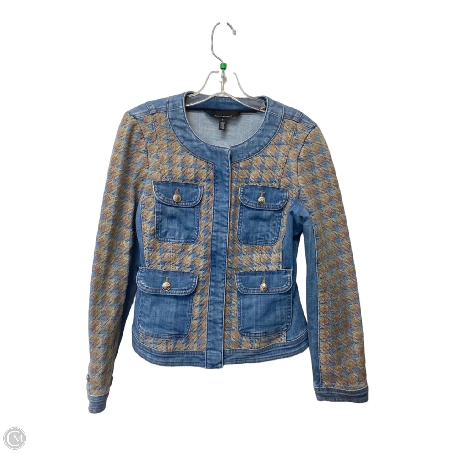 Jacket Denim By White House Black Market In Blue Denim, Size: 6
