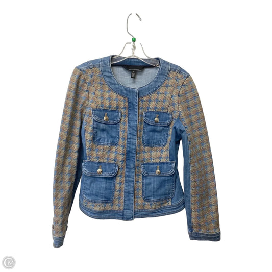 Jacket Denim By White House Black Market In Blue Denim, Size: 6