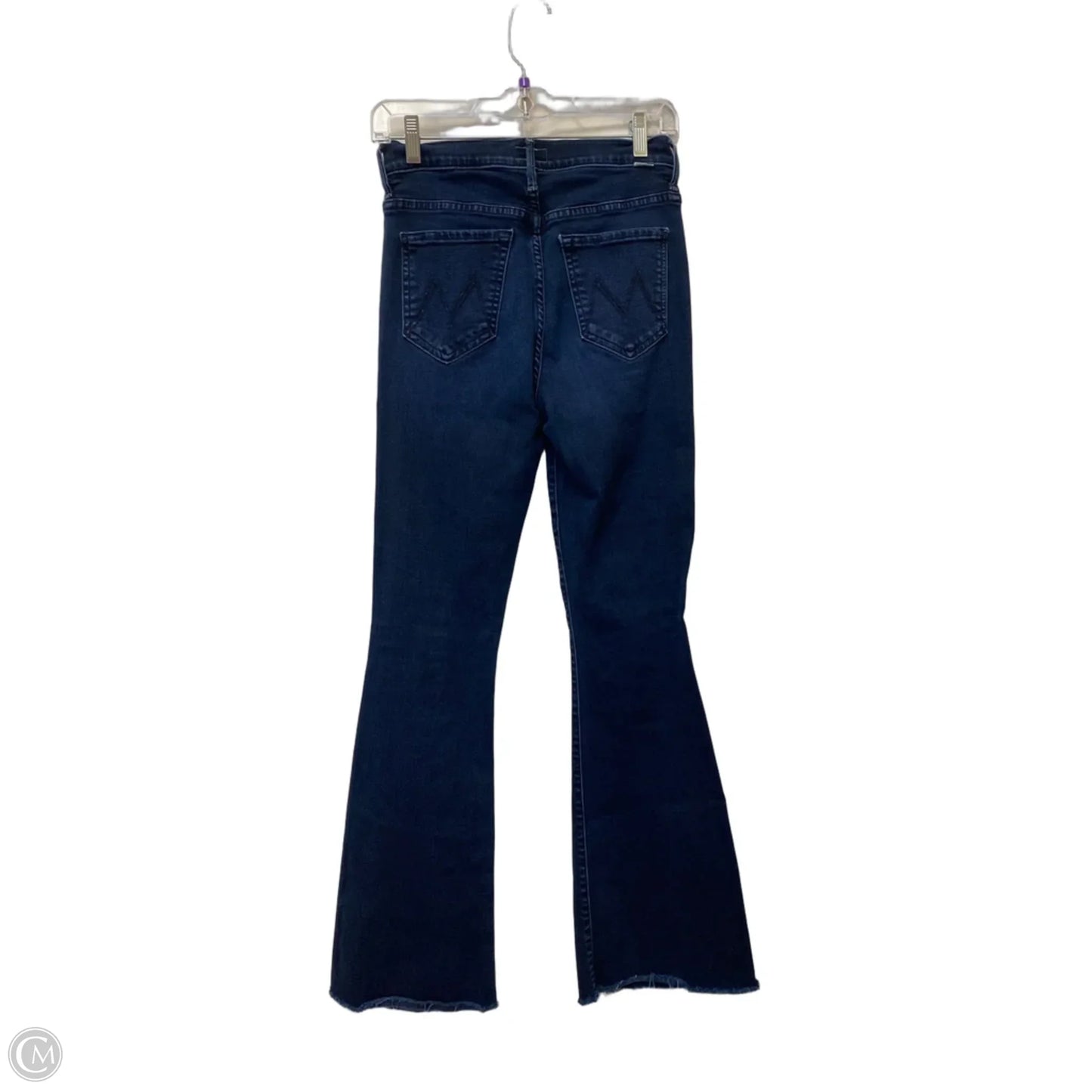 Jeans Flared By Mother In Blue Denim, Size: 6