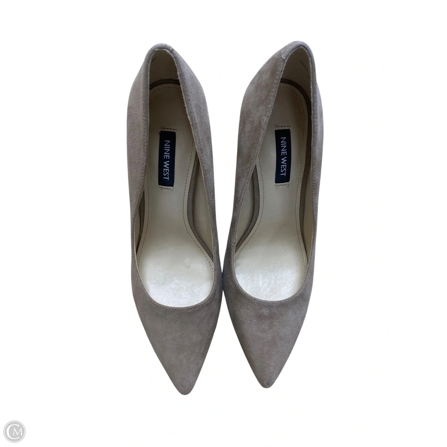 Shoes Heels Kitten By Nine West In Tan, Size: 7.5