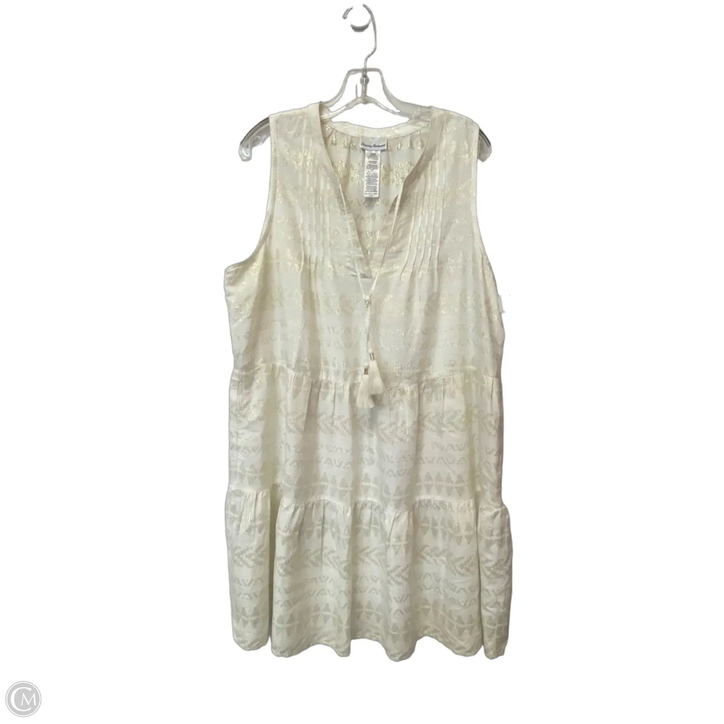 Dress Casual Midi By Tommy Bahama In White, Size: Xl