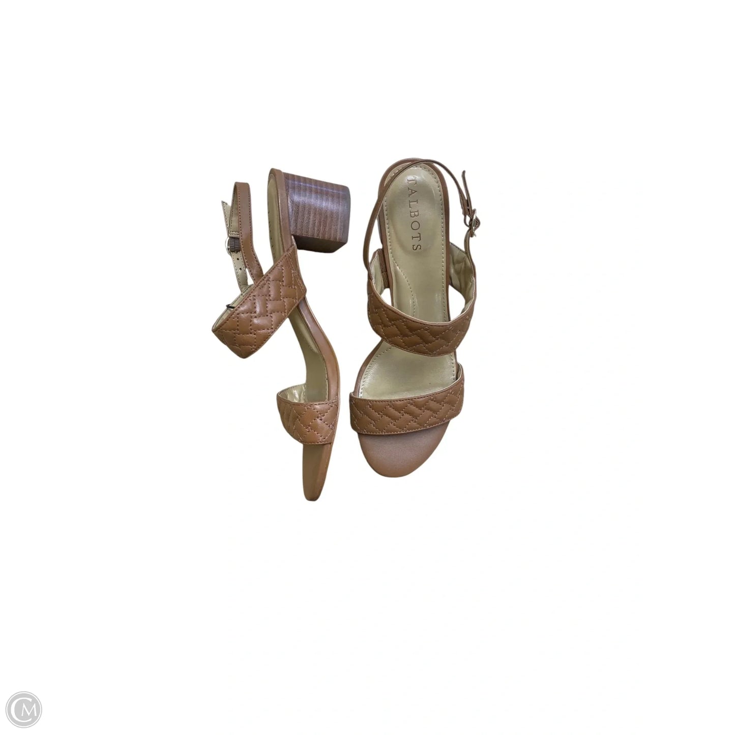 Shoes Heels Block By Talbots In Brown, Size: 6.5