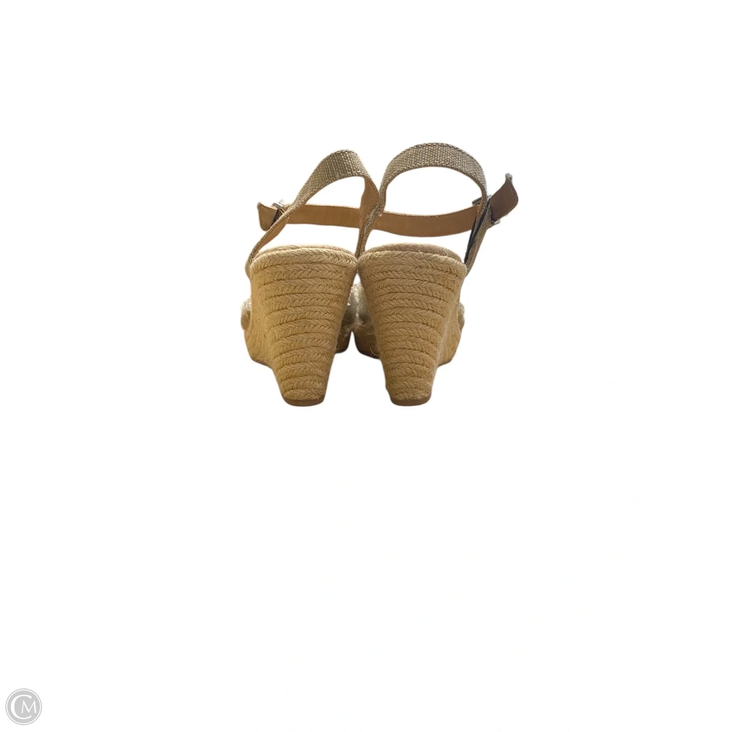 Shoes Heels Wedge By Boc In Beige, Size: 7.5