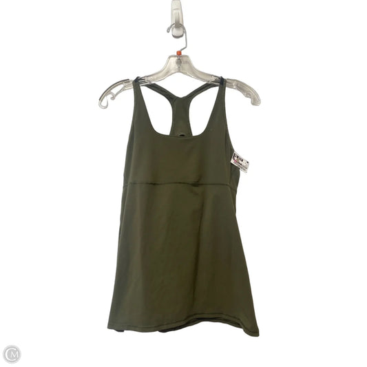 Athletic Tank Top By Lululemon In Green, Size: 10