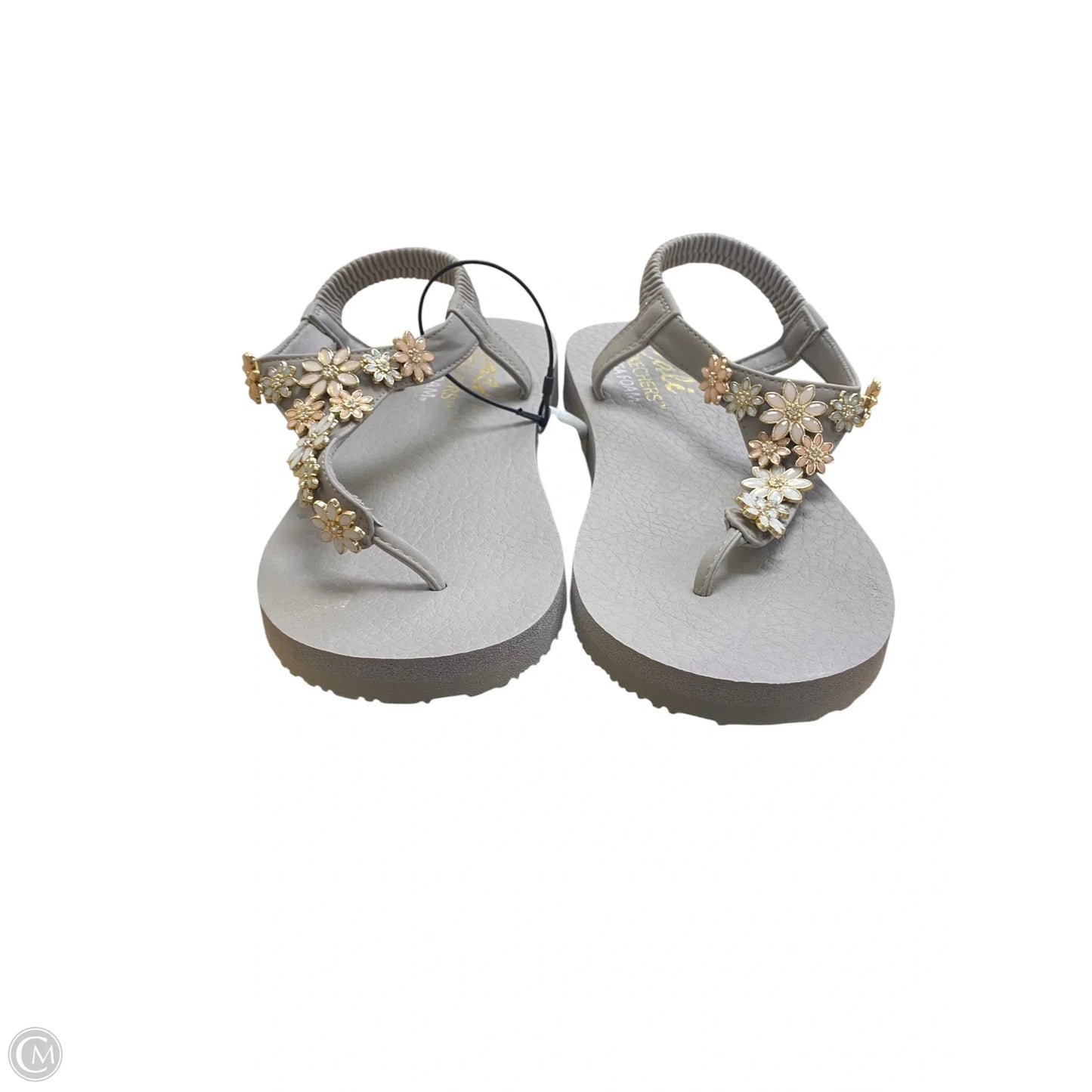 Shoes Flats By Skechers In Grey, Size: 9.5