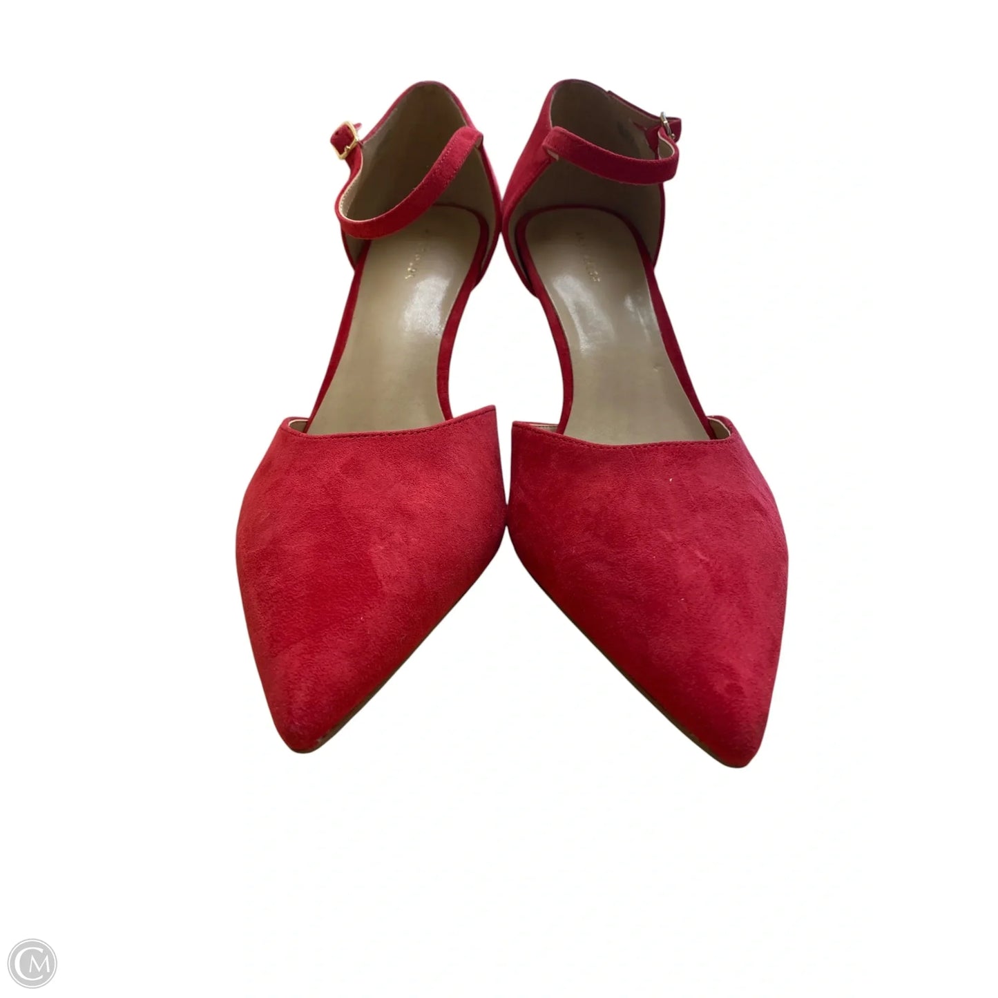 Shoes Heels Stiletto By Ann Taylor In Red, Size: 9.5
