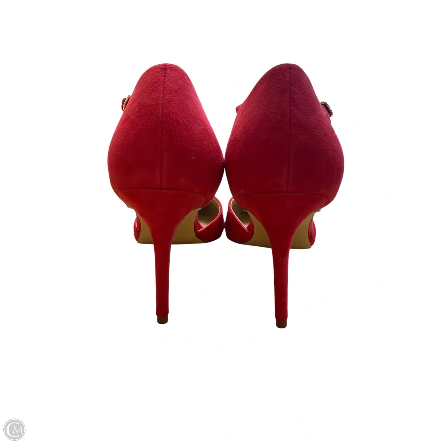 Shoes Heels Stiletto By Ann Taylor In Red, Size: 9.5