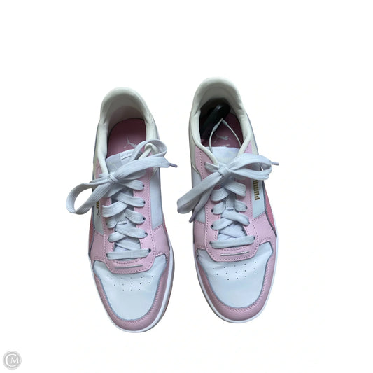 Shoes Sneakers By Puma In Pink, Size: 7