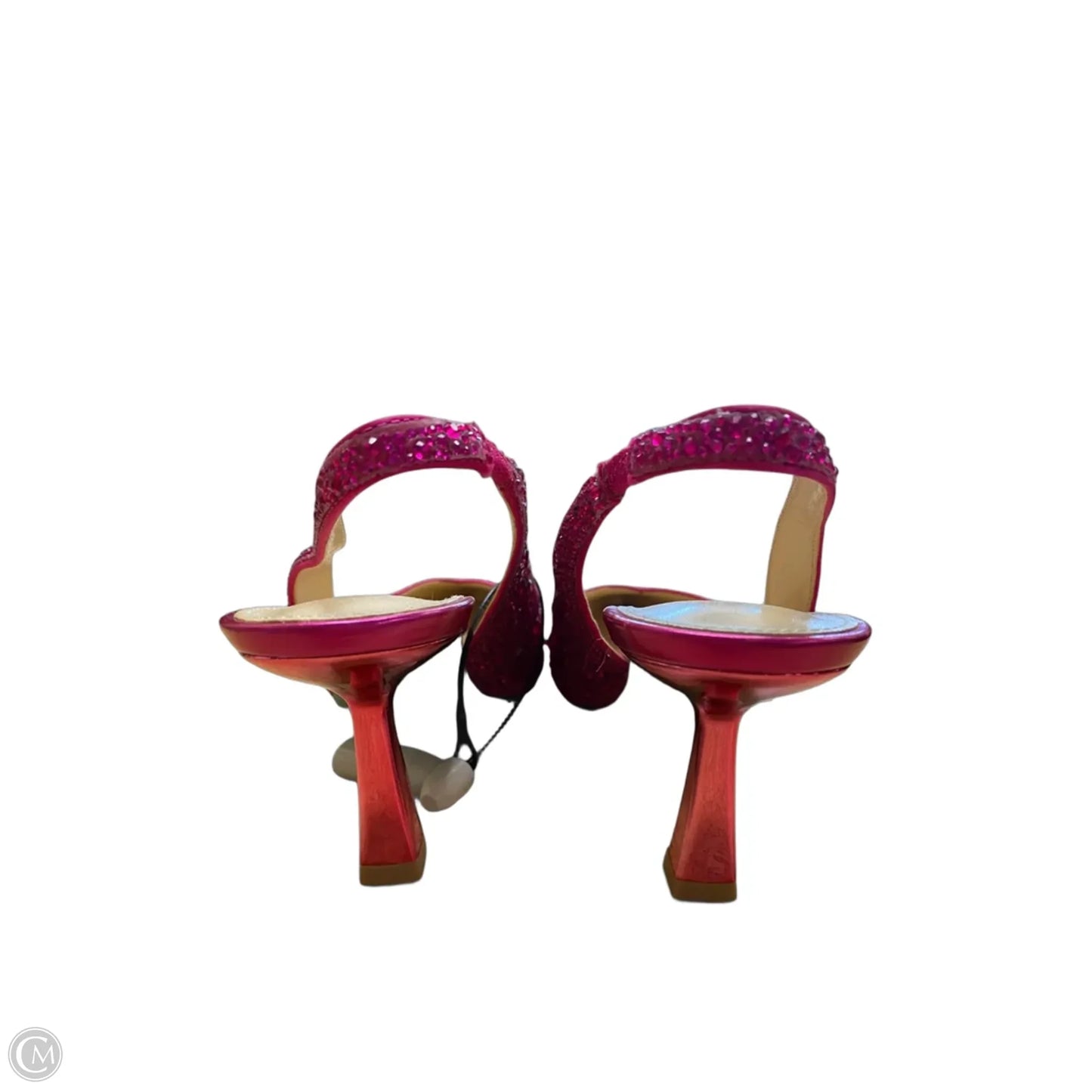 Shoes Heels Kitten By Betsey Johnson In Pink, Size: 6.5
