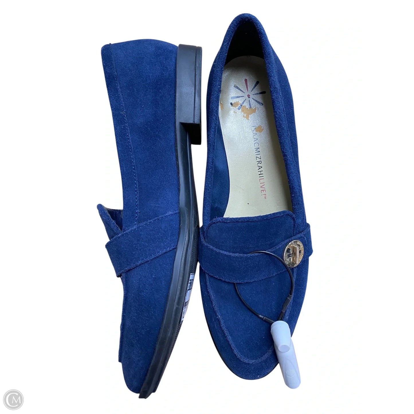 Shoes Flats By Isaac Mizrahi Live Qvc In Navy, Size: 8