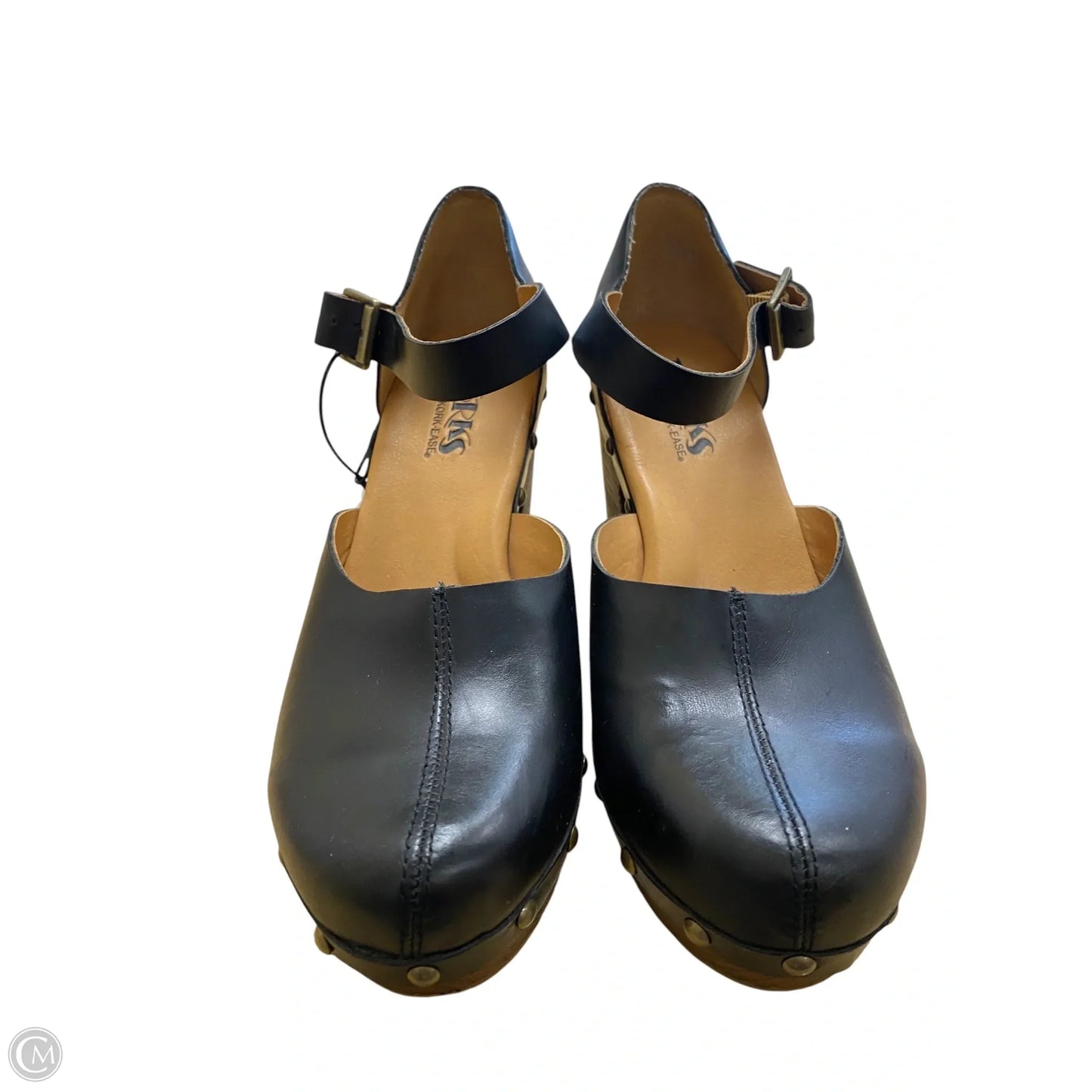 Shoes Heels Block By Korks In Black, Size: 8