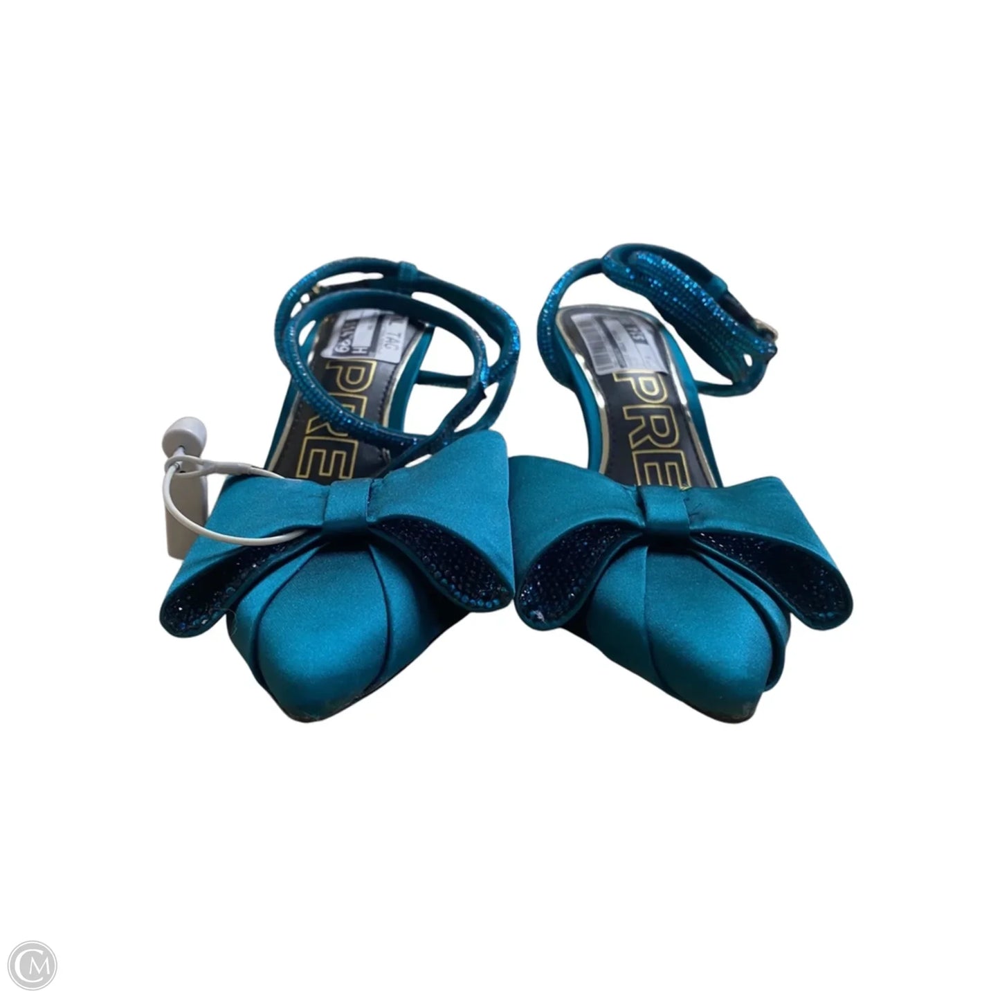 Shoes Heels Kitten By Express In Blue, Size: 8