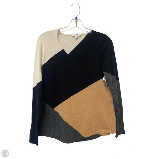 Top Long Sleeve By Chicos In Multi-colored, Size: 0
