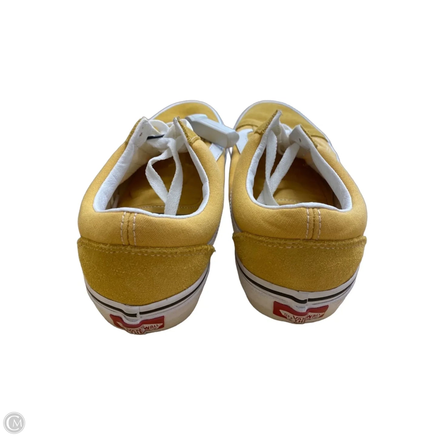 Shoes Sneakers By Vans In Yellow, Size: 7