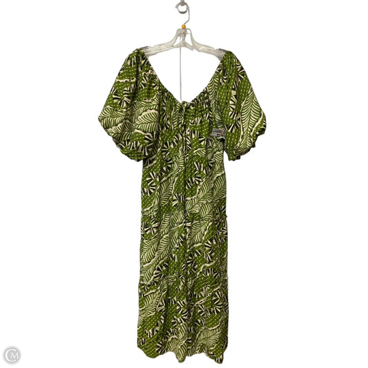 Dress Casual Maxi By Thml In Green, Size: L