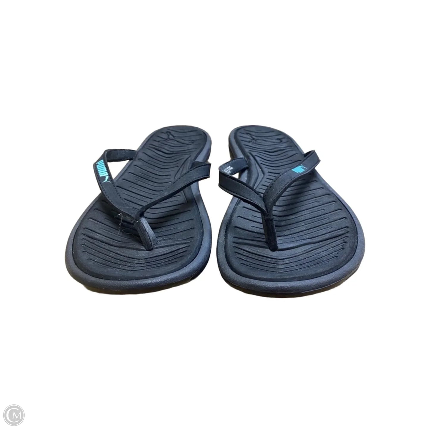 Shoes Flats By Puma In Black, Size: 9