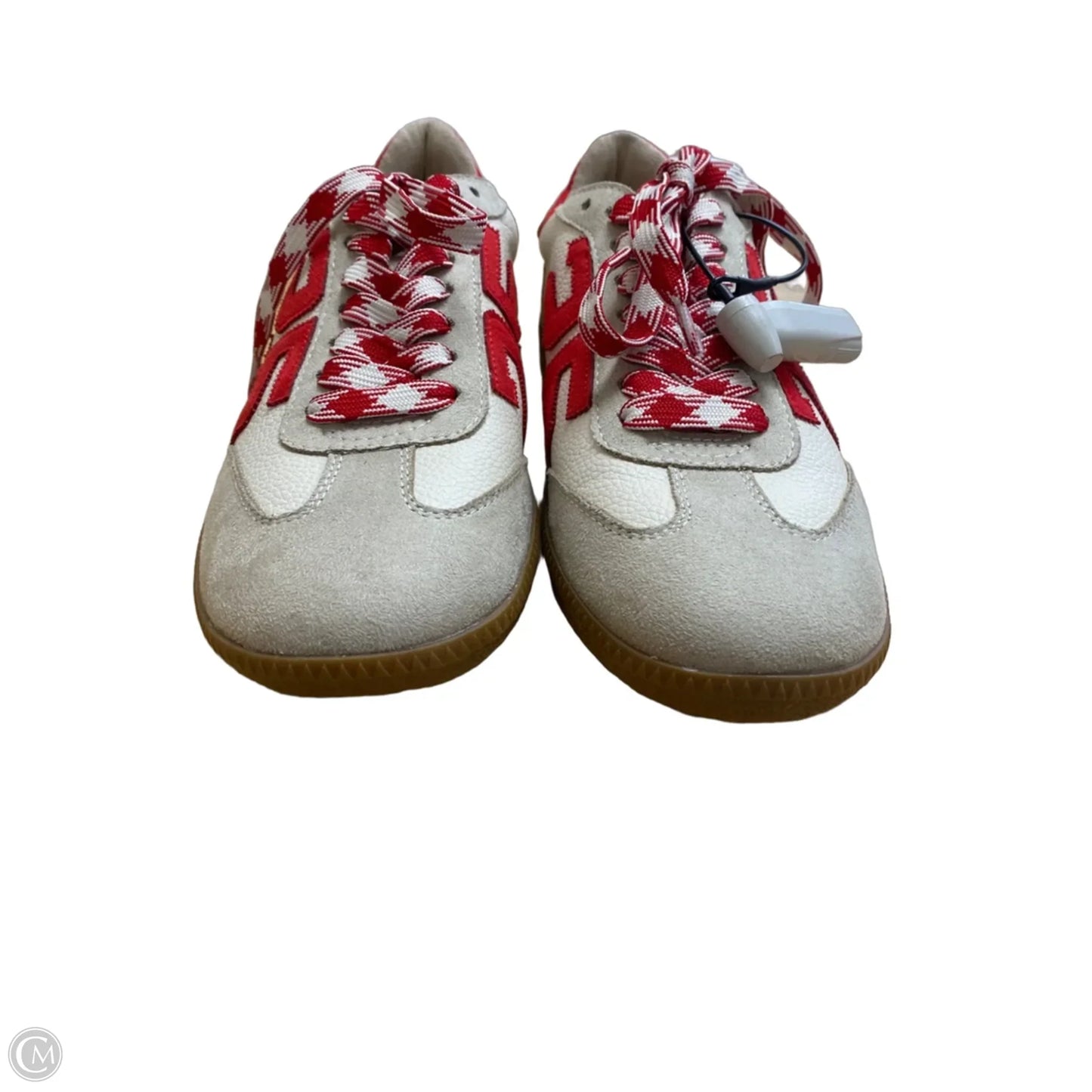 Shoes Sneakers By Shu Shop In Red & White, Size: 7