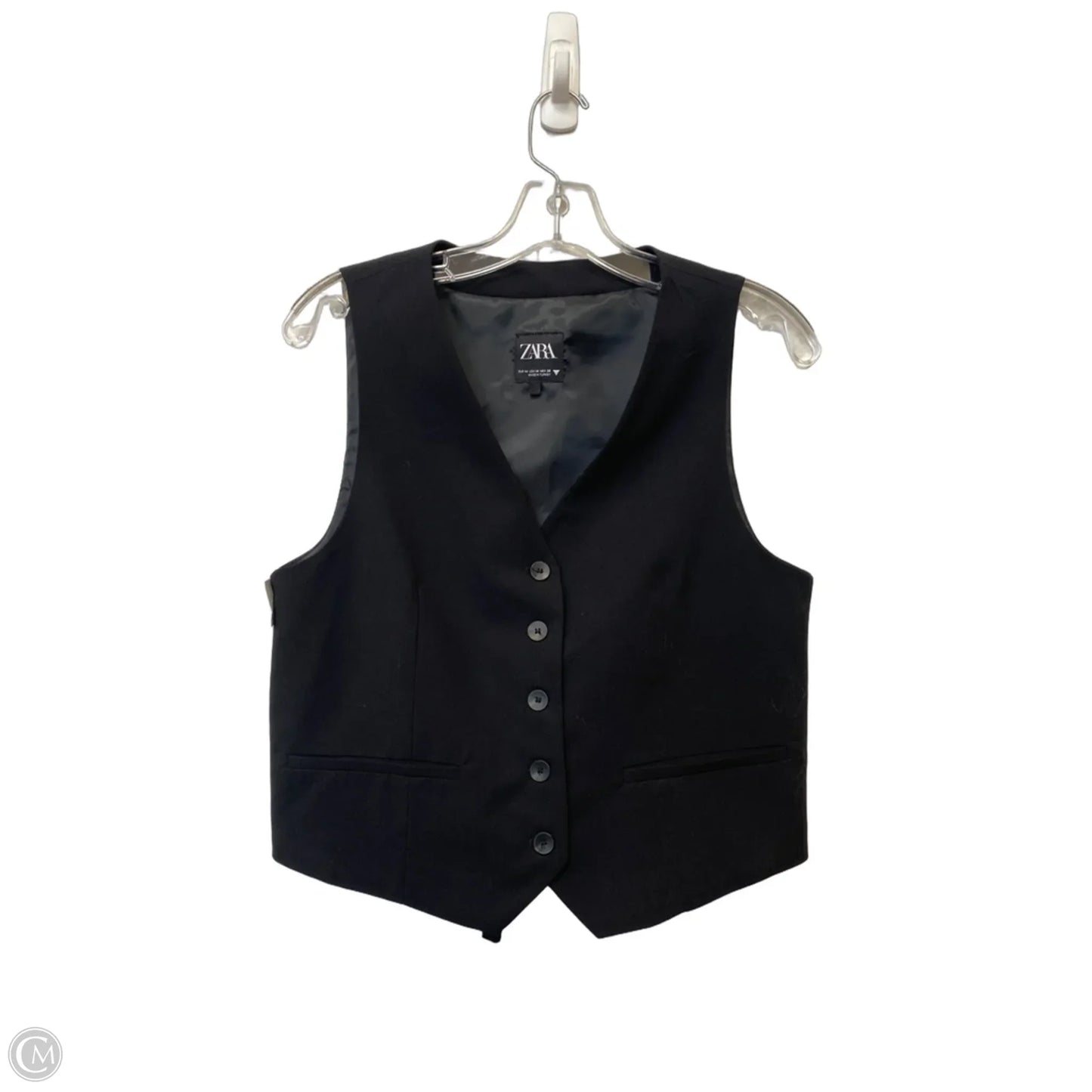 Vest Other By Zara In Black, Size: M