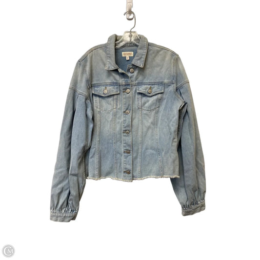 Jacket Denim By Shyanne In Blue Denim, Size: Xl
