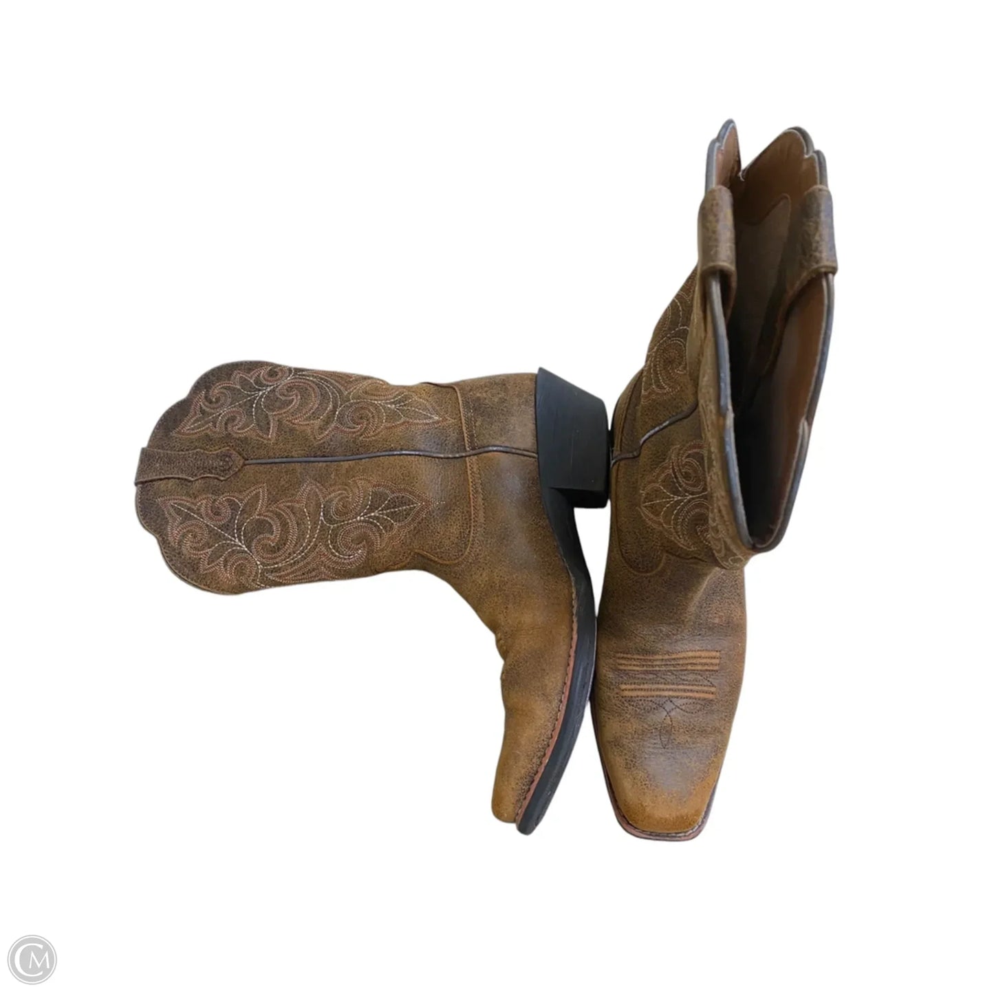 Boots Western By Ariat In Brown, Size: 10