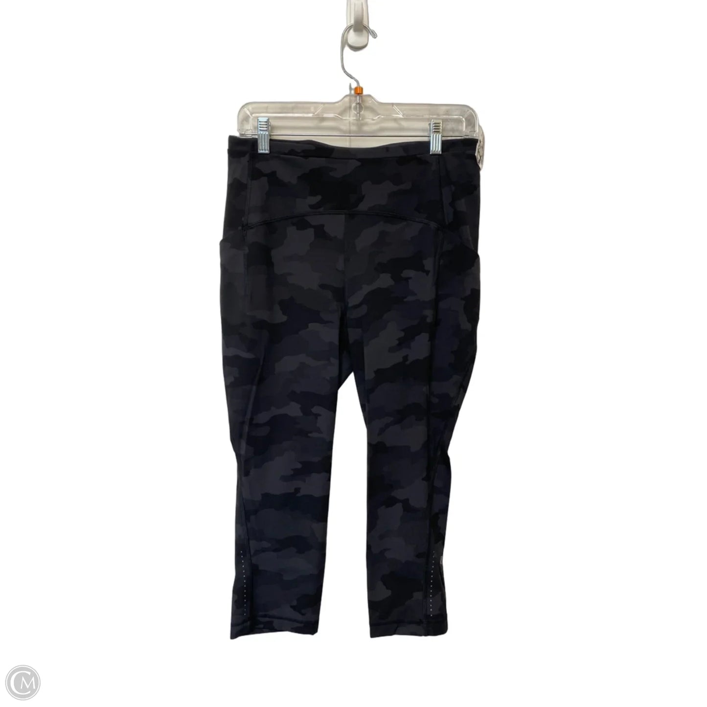 Athletic Leggings Capris By Lululemon In Camouflage Print, Size: 10