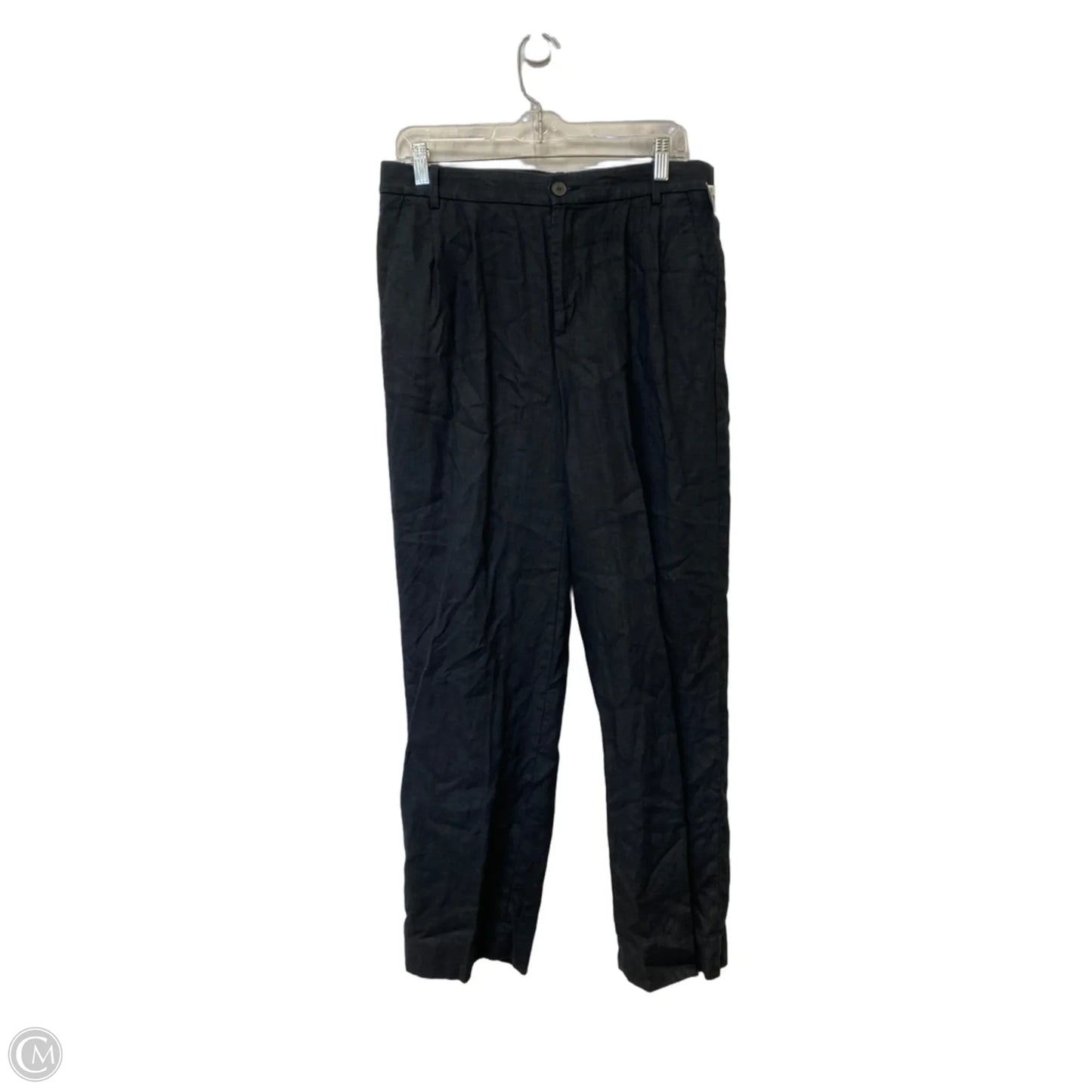 Pants Linen By Banana Republic In Black, Size: 10