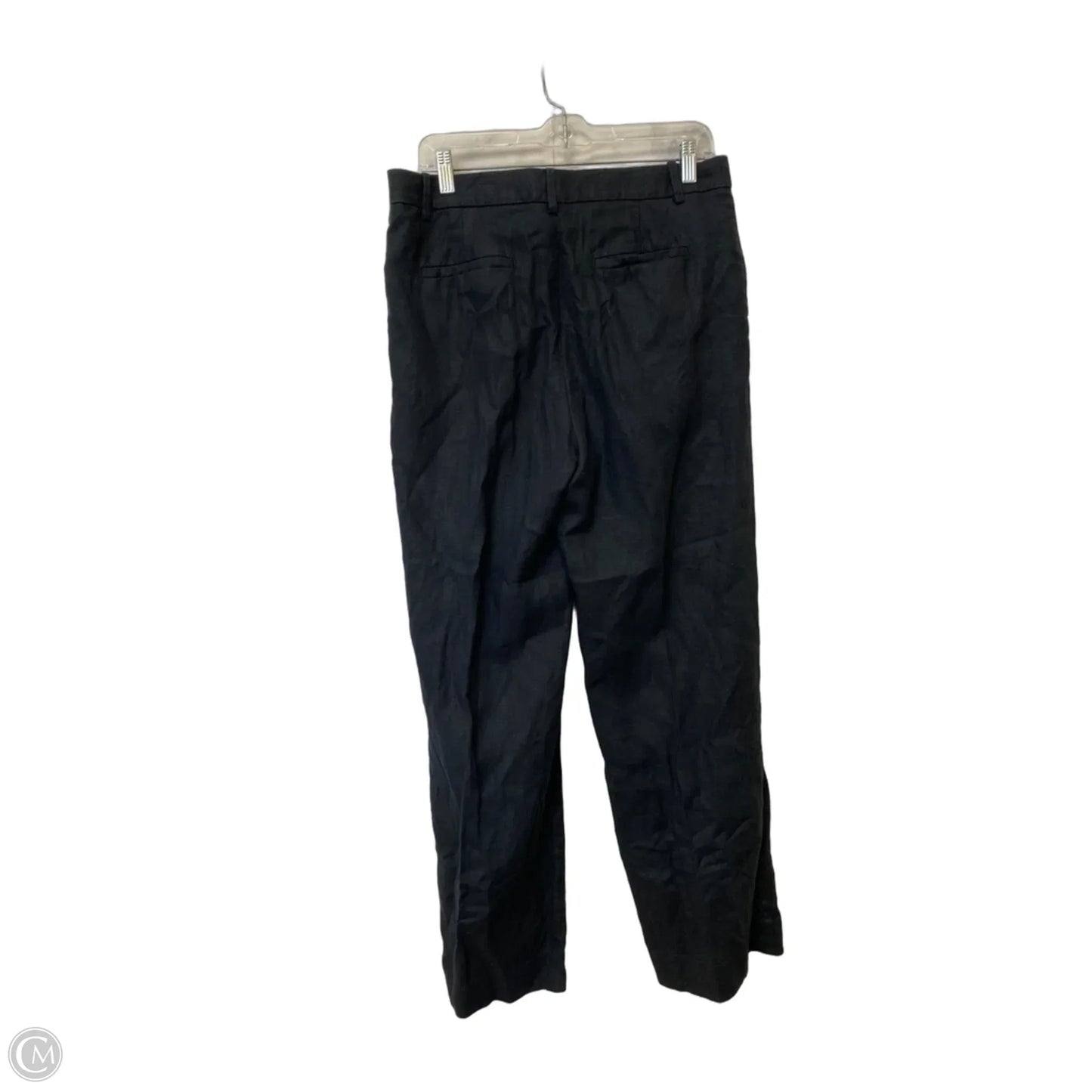 Pants Linen By Banana Republic In Black, Size: 10