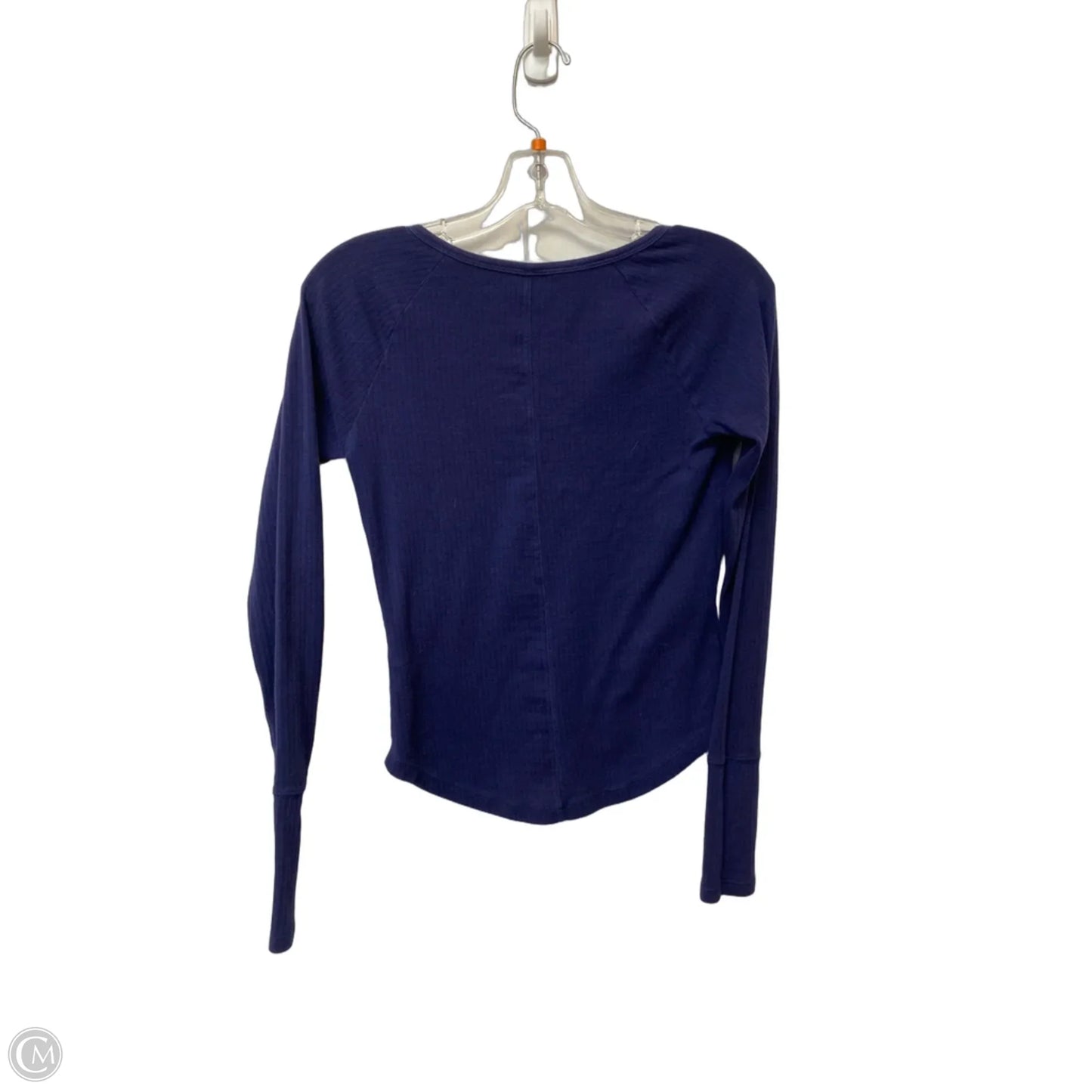 Top Long Sleeve By Free People In Blue, Size: M