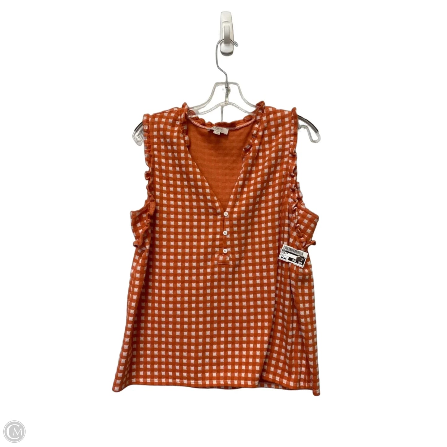 Tank Top By Loft In Orange, Size: L