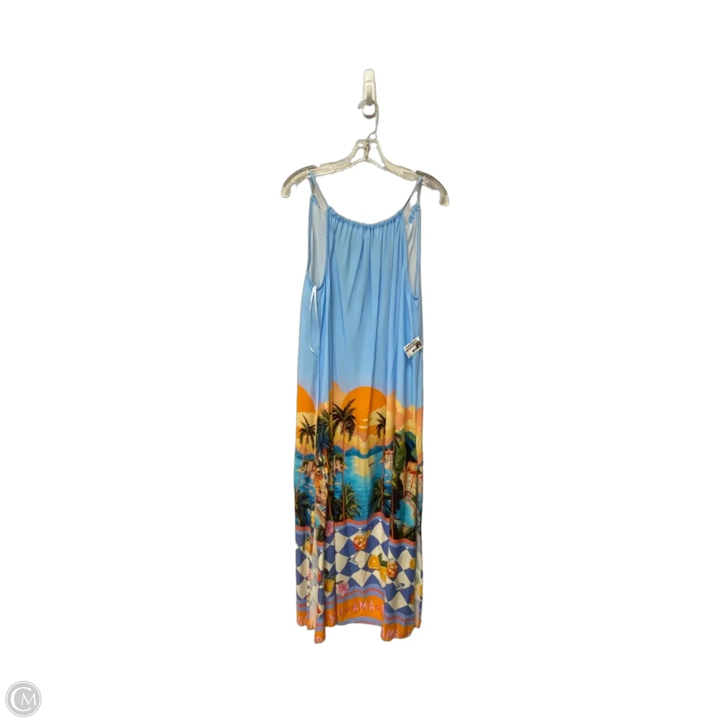 Dress Casual Midi By Clothes Mentor In Blue, Size: S