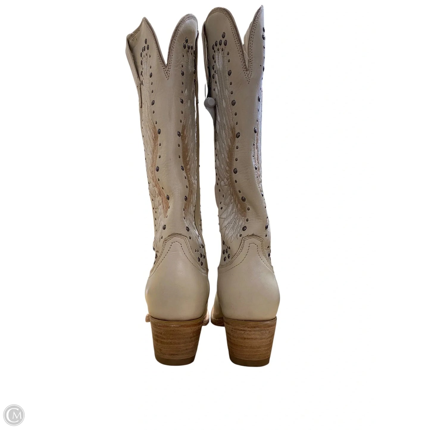 Boots Leather By Freebird In Cream, Size: 8