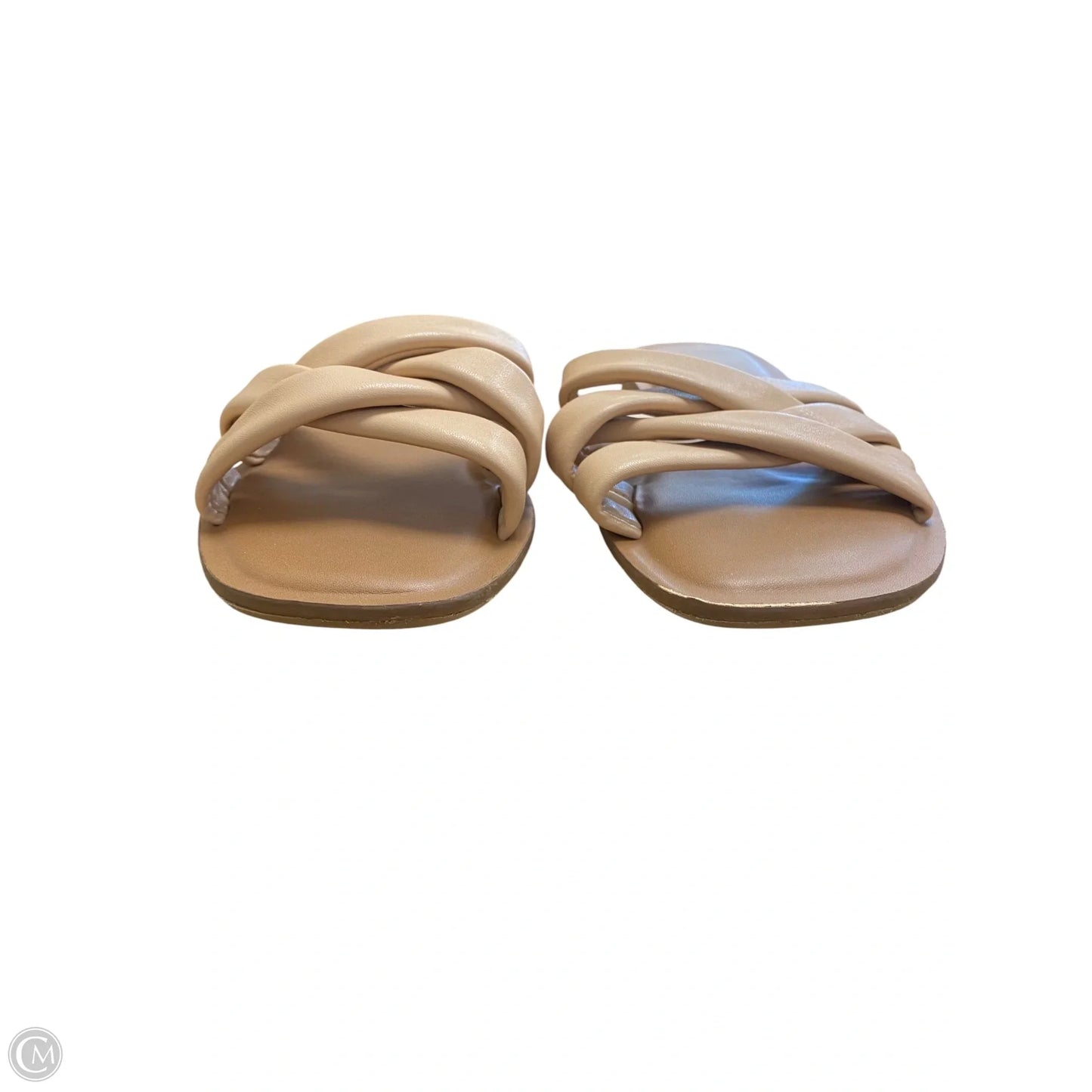Sandals Flats By A New Day In Beige, Size: 9.5
