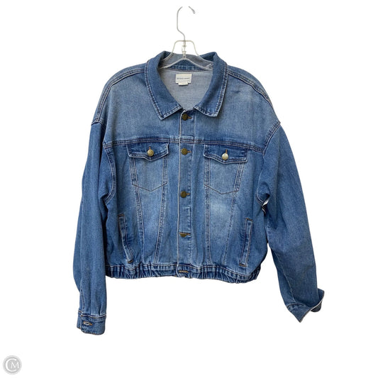 Jacket Denim By Melrose And Market In Blue Denim, Size: M