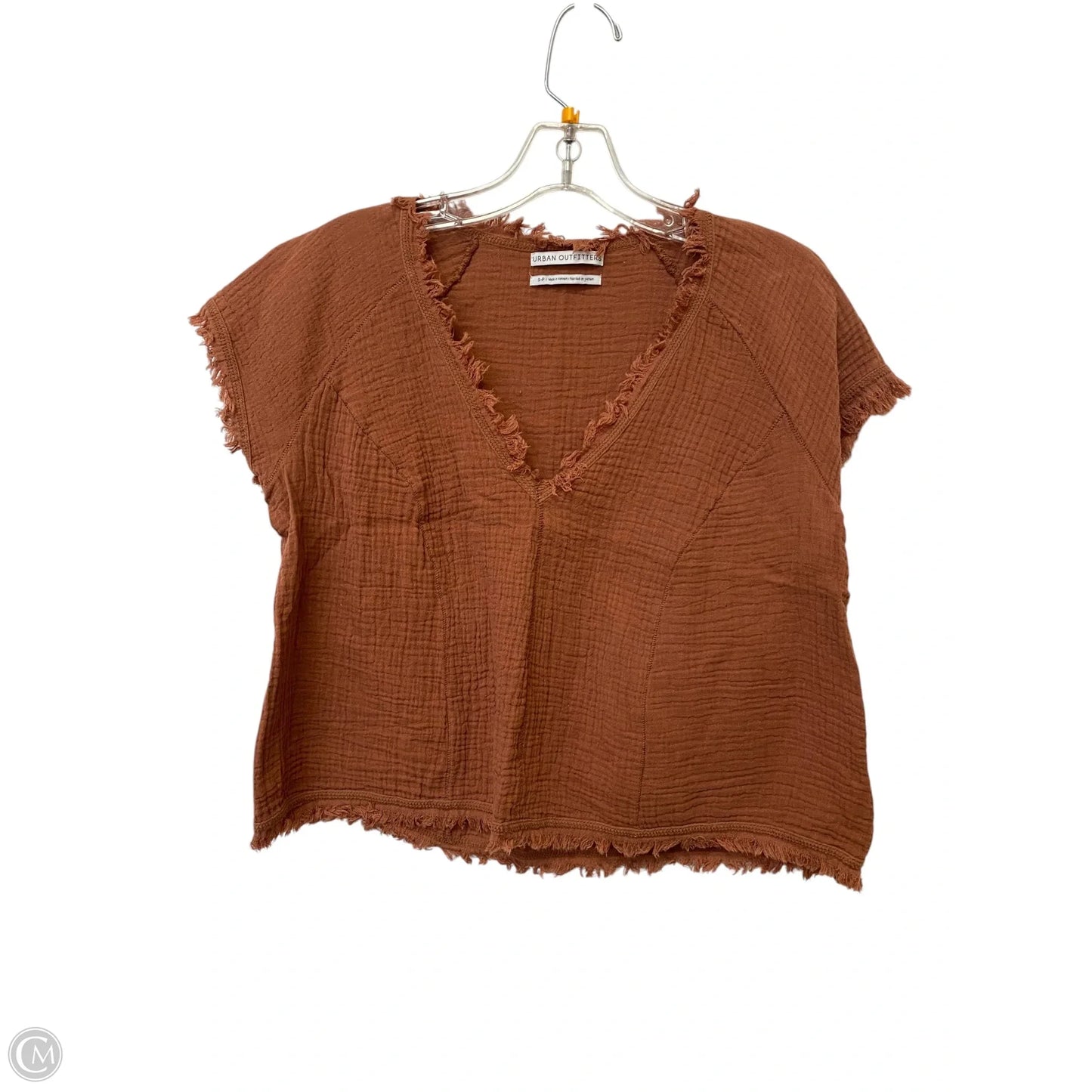 Top Sleeveless By Urban Outfitters In Orange, Size: S