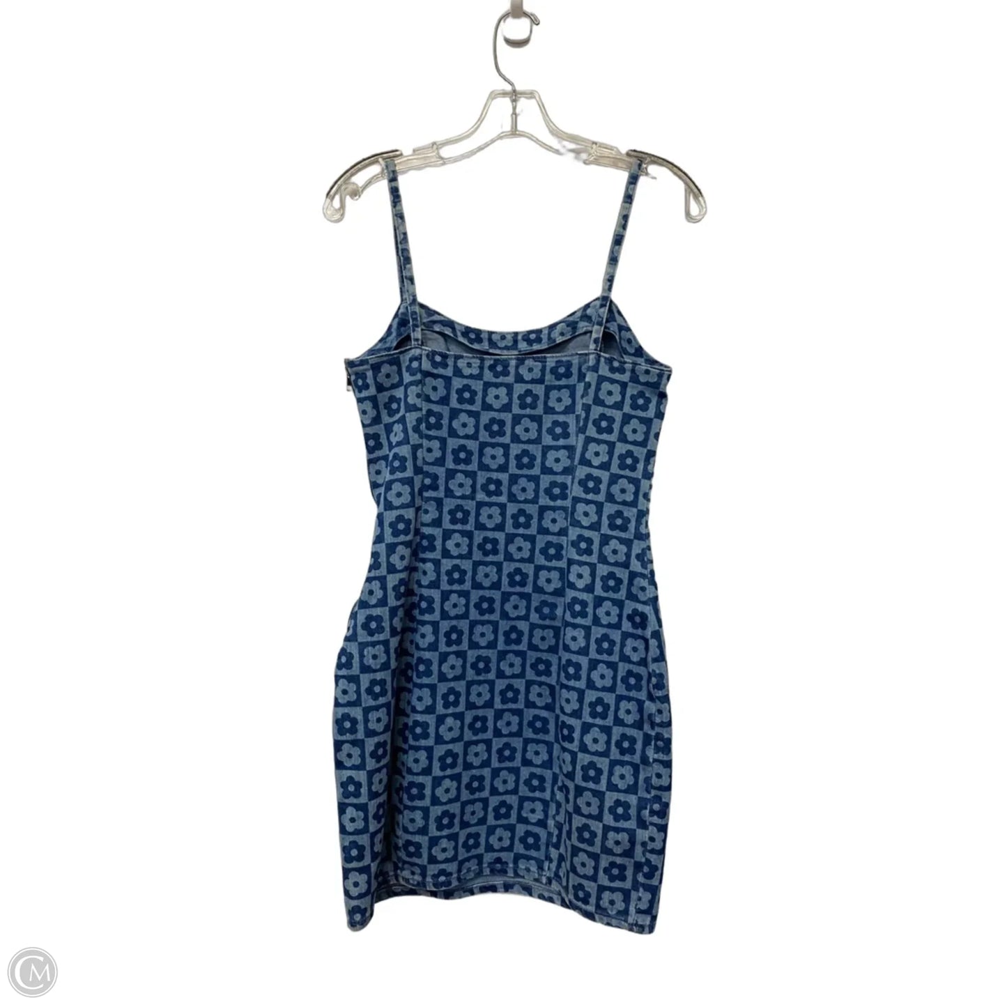Dress Casual Short By Divided In Blue Denim, Size: S