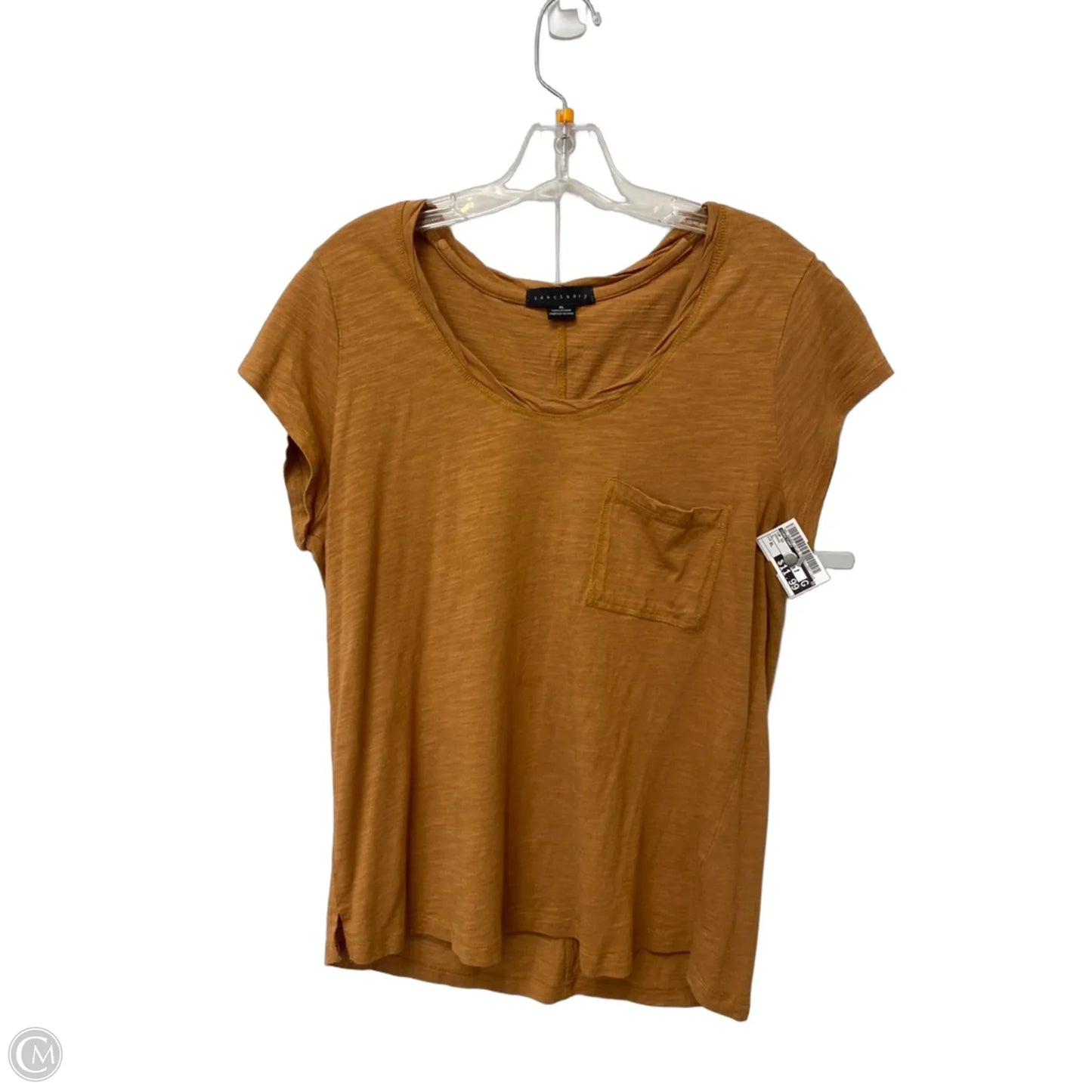 Top Short Sleeve By Sanctuary In Orange, Size: Xl
