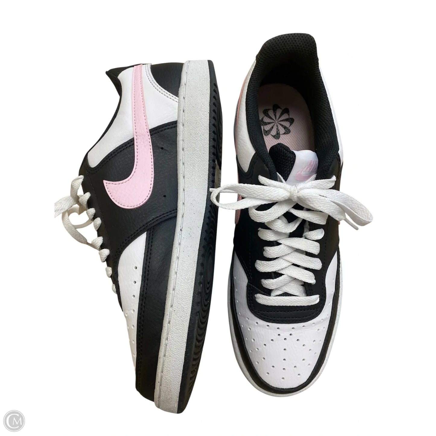 Shoes Athletic By Nike In Black & Pink, Size: 9.5